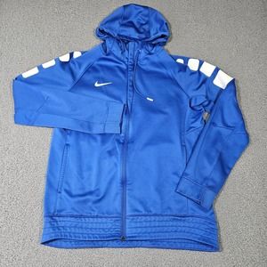 blue nike elite hoodie